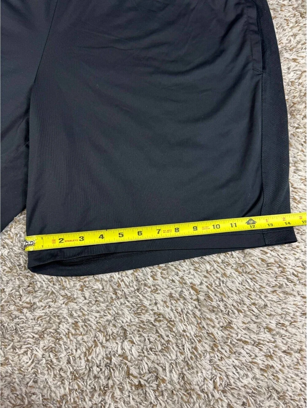 Under Armour HeatGear Athletic Shorts Men’s 3XL Black Fitted Gym Training